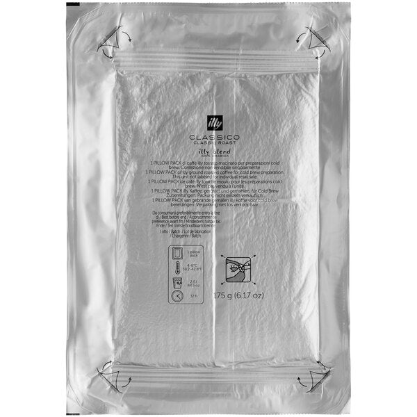 illy Cold Brew Filter Pack Bags 1/2 Gallon - 20/Case