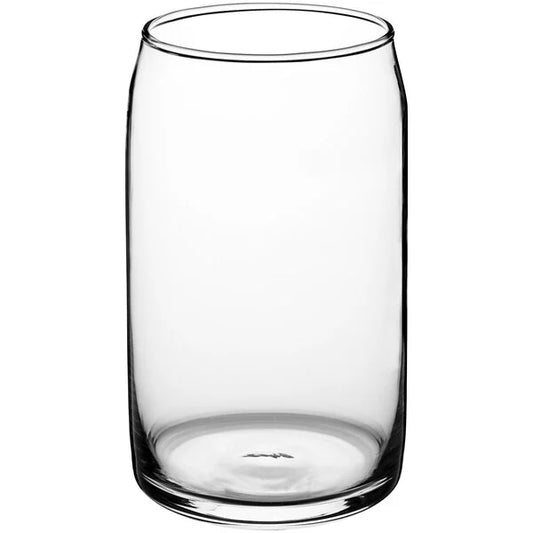 Acopa Select 16 oz. Customizable Can Glass - 12/Pack