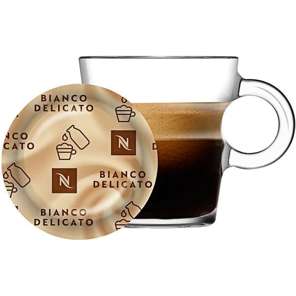 Nespresso Professional Bianco Delicato Single Serve Coffee Capsules - 50/Box