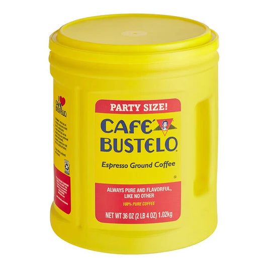 Cafe Bustelo Espresso Ground Coffee Can 36 oz.