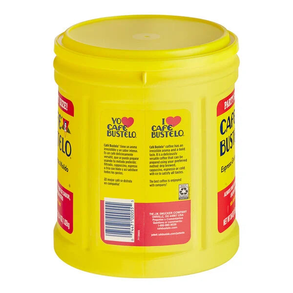 Cafe Bustelo Espresso Ground Coffee Can 36 oz.