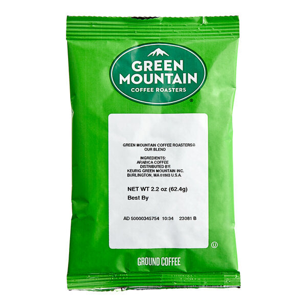 Green Mountain Coffee Roasters Our Blend Coffee Packet 2.2 oz. - 100/Case