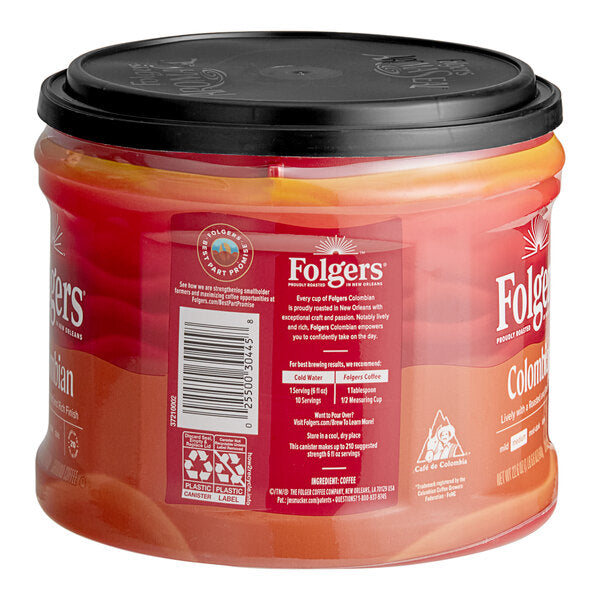 Folgers Colombian Ground Coffee Can 22.6 oz.