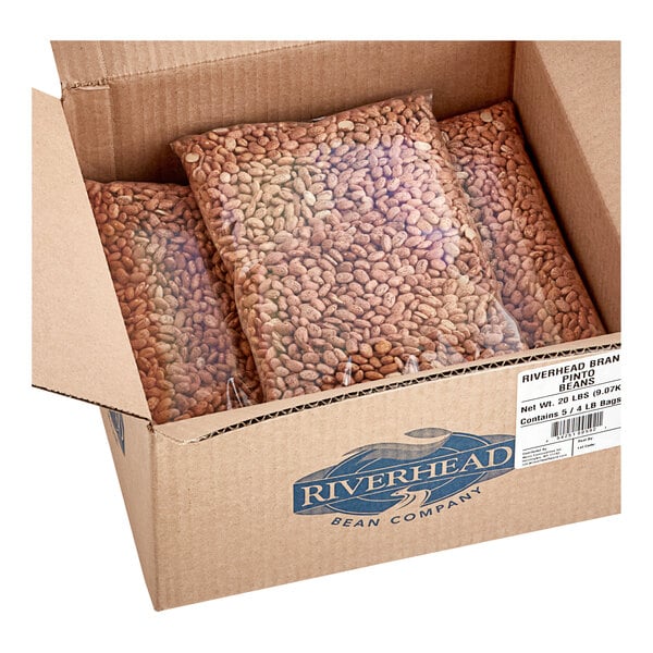 Dried Pinto Beans - 20 lb.