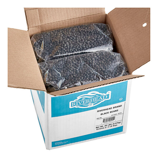 Dried Black Beans - 20 lb.