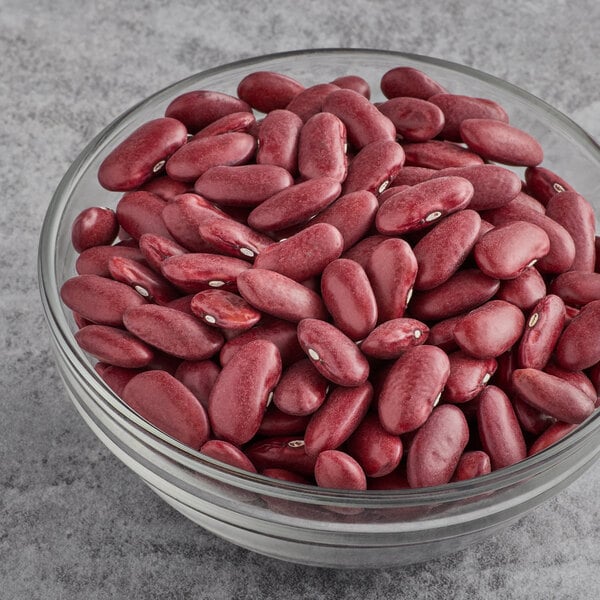 Dried Dark Red Kidney Beans - 20 lb.