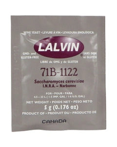 Lalvin 71B-1122 Wine Yeast for Nouveau-Style Wines