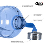 GEO 1/2-Gallon BPA-Free Sports Bottle - Multiple Colors