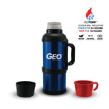 GEO 3.6L Vacuum Insulated Thermos w/ Cup - Multiple Colors