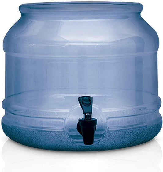 Blue Water Dispenser Base with Spigot for Water Bottles - For Stands or Countertops