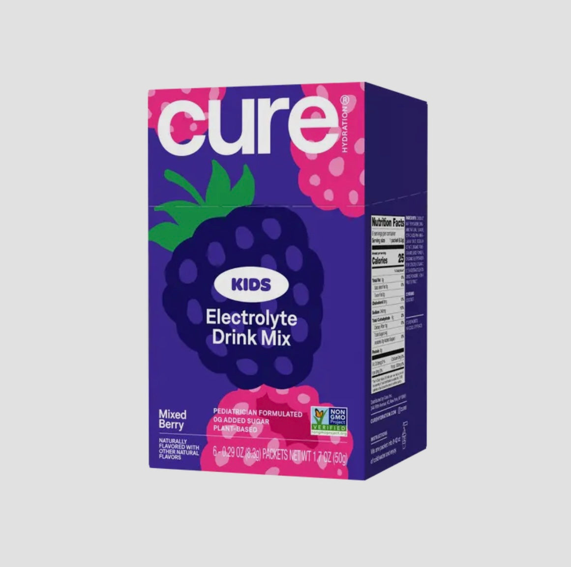 CURE KIDS Electrolyte Beverage Mix -  Mixed Berry