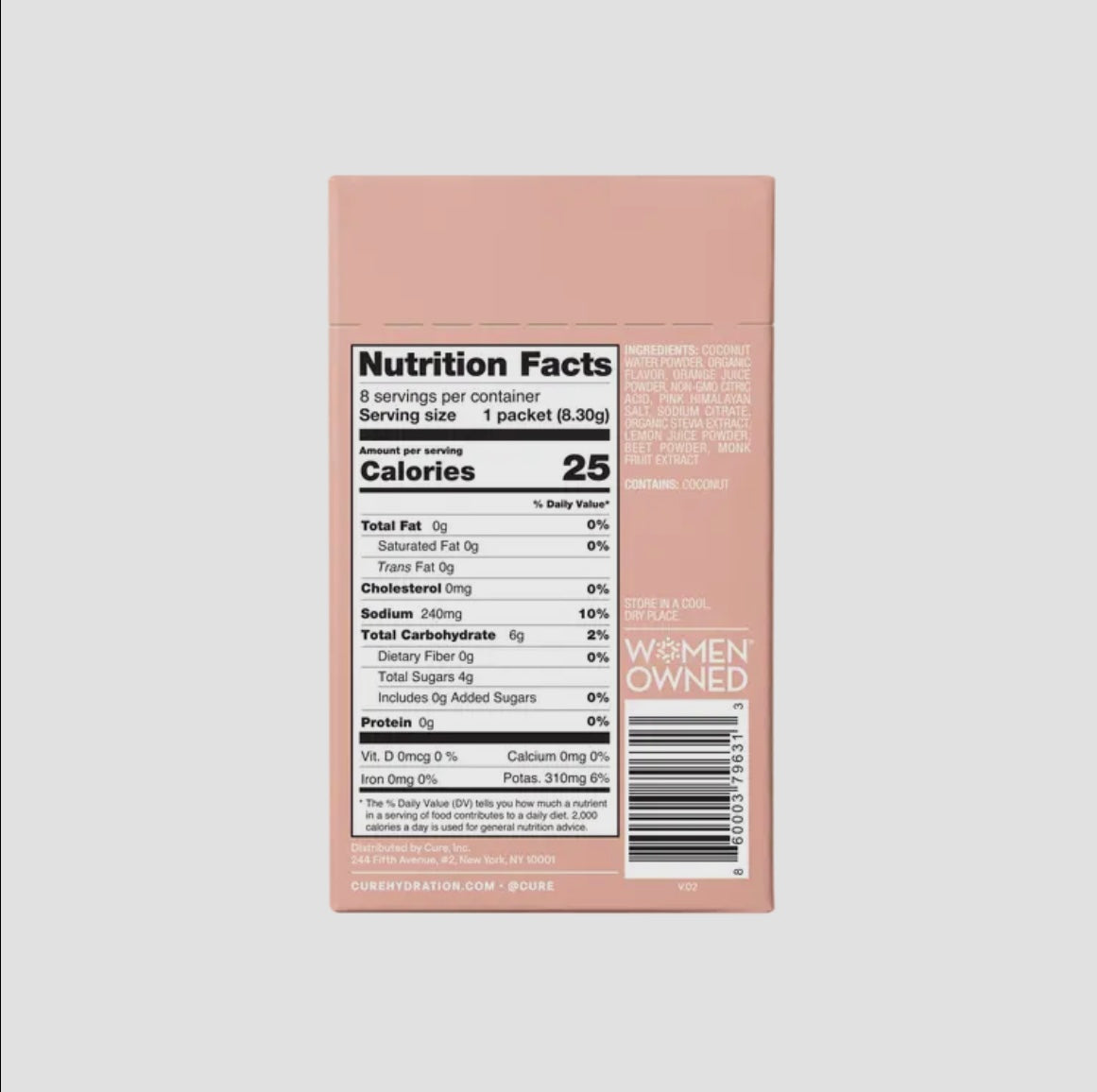 CURE Electrolyte Drink Mix - Grapefruit