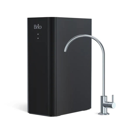 Brio Amphora Ultrafiltration Undersink Filtration System With Faucet Black